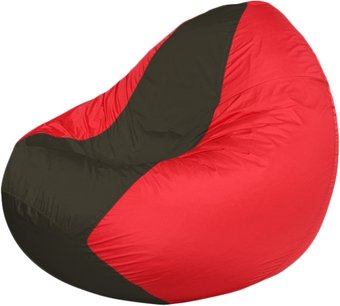 Кресло-мешок Flagman Classic K2.1-135 (черный/красный)