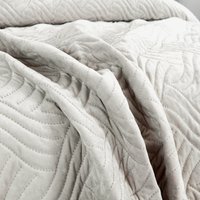 Набор текстиля для спальни Sofi De MarkO Деварта 240x260 Пок-Дв-240x260свс (светло-серый)