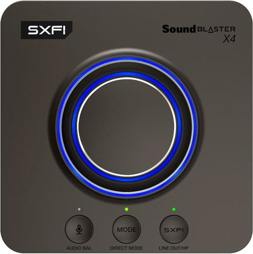 

Внешняя звуковая карта Creative Sound Blaster X4