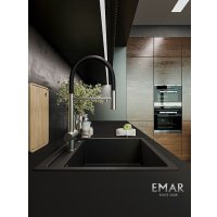 Смеситель Emar ЕС-7024 (сатин)