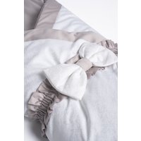 Комплект для выписки Perina Одеяло-конверт (серо-белый)