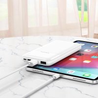 Внешний аккумулятор Borofone BJ16 10000mAh (белый) в Гродно