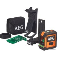 Лазерный нивелир AEG Powertools CLG220-K 4935472254 (с магнитным и потолочным кронштейнами)