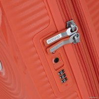 Чемодан-спиннер American Tourister Soundbox Spicy Peach 55 см