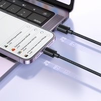 Кабель McDodo CA-3660 USB Type-C - Lightning (1.2 м, черный)