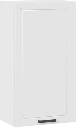 

Шкаф навесной Трия Лорас 1ВВ5 с одной дверью (белый/холст белый)