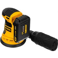 Эксцентриковая шлифмашина Denzel COS-125 (с 1-им АКБ)