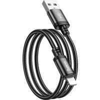 Кабель Hoco X89 USB Type-A - Lightning (1 м, черный)