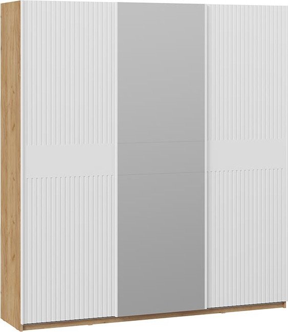 

Шкаф-купе Трия Оскар Хилтон Т2 2100 271130 (ручка белая/дуб крафт золотой/белый матовый)