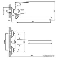 Смеситель Esko Lagos LG 31