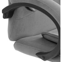 Офисное кресло TetChair Oreon metalBL велюр (серый, 29) в Гродно