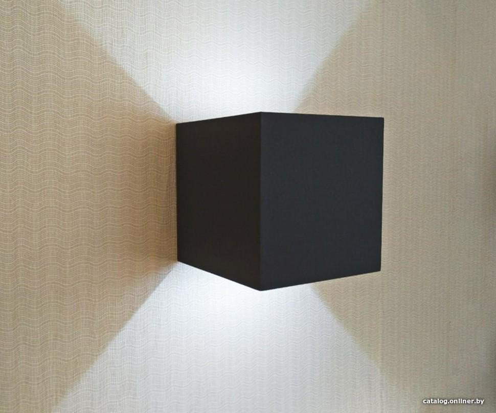 Бра Kinklight КУБ w10x10 h10 Led 6w 08585,19(4000K) (черный)