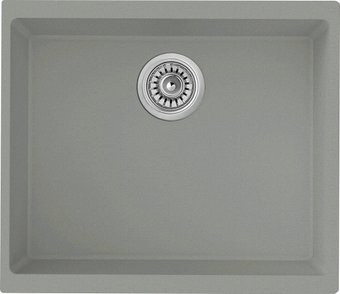 Кухонная мойка Longran Geos GES530.460-49 (серый/croma)