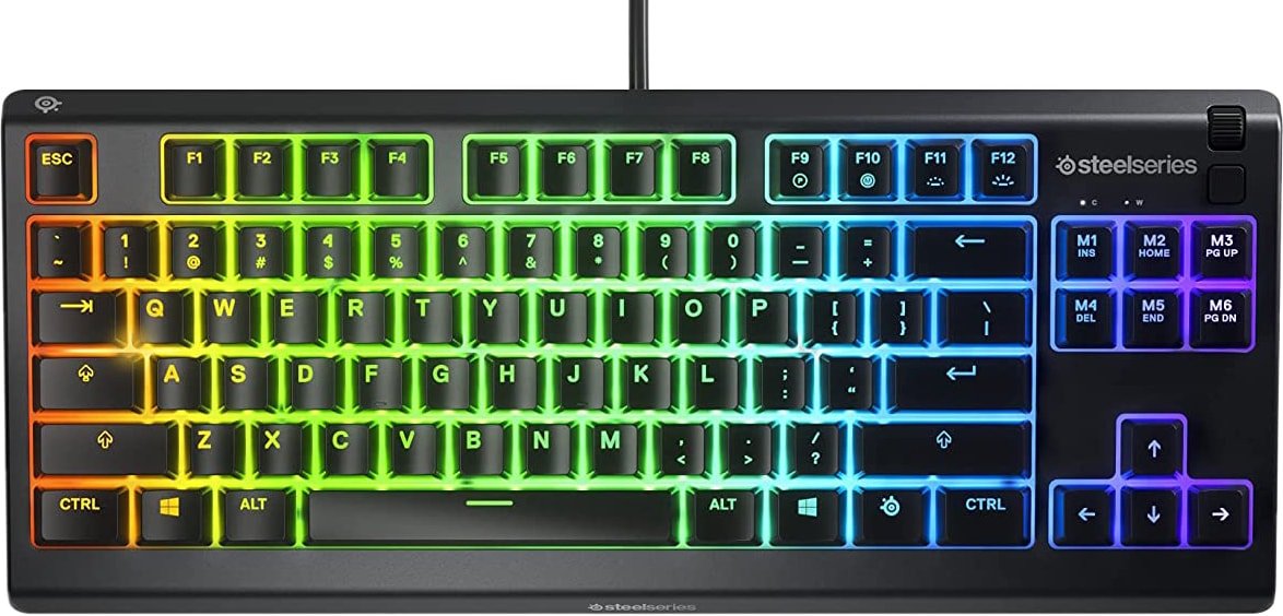 

Клавиатура SteelSeries Apex 3 TKL (нет кириллицы)