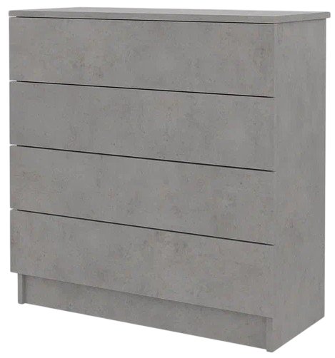 

Комод Горизонт Нео 760 4 ящика (бетон)