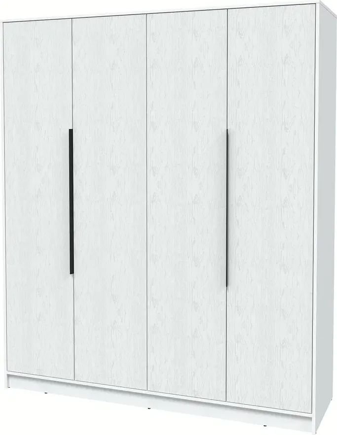 

Шкаф распашной Интерлиния Концепт КТ-Ш4 Глосс (белый платинум/дуб полярный)