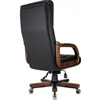 Офисное кресло Бюрократ T-9932Walnut (черный, экокожа)