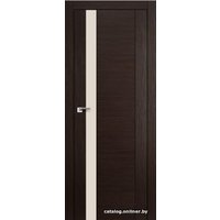 Межкомнатная дверь ProfilDoors 62Х 80x200 (венге мелинга/стекло перламутровый лак)