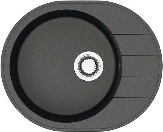 

Кухонная мойка Berge BR-6201 (черный матовый)