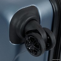 Чемодан-спиннер Francesco Molinary 336-161426/3-24 (серый)