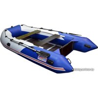 Моторно-гребная лодка Хантер Стелс 375