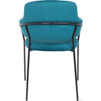 Стул с подлокотниками Алвест AV 448 (изумрудный бархат/черный)