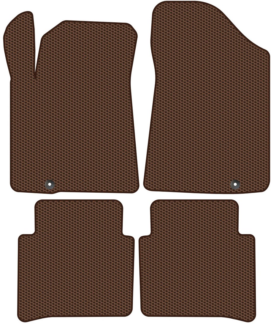 

Комплект ковриков для авто Alicosta Nissan Teana II (седан / J32) 2008 - 2014 (коричневый, сота)