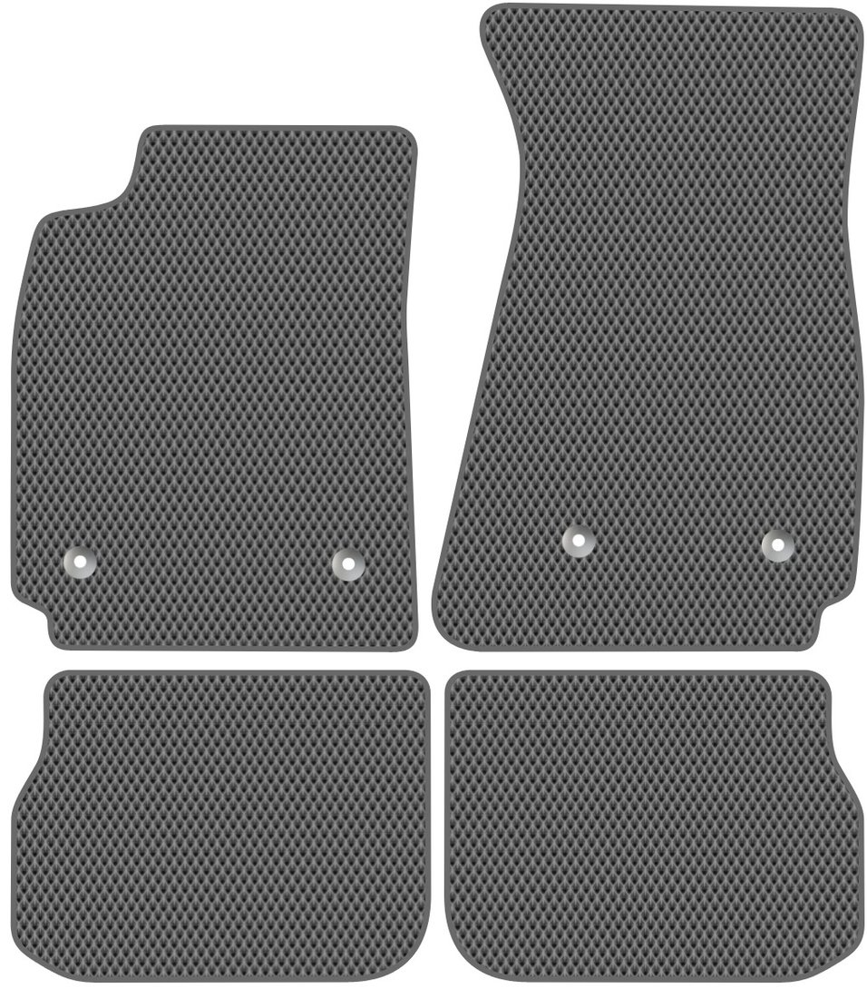 

Комплект ковриков для авто Alicosta Audi A4 I (B5) 1995 - 2000 (серый, ромб)