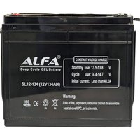 Тяговый аккумулятор ALFA 12V-134Ah(C20) L+ (134 А·ч)