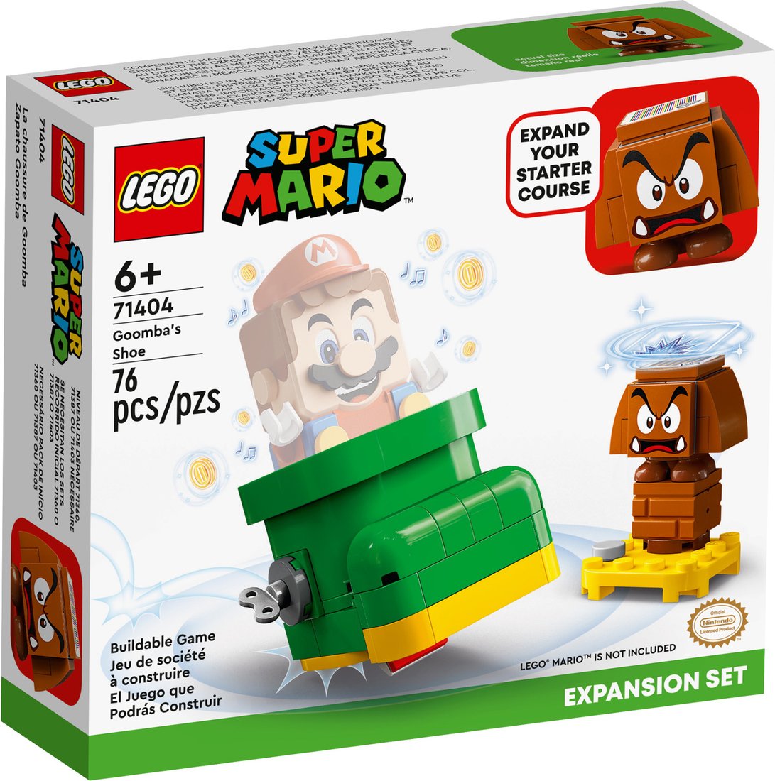 

Конструктор LEGO Super Mario 71404 Дополнительный набор Ботинок Гумбы