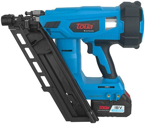 

Гвоздезабиватель Toua DCFN3490 (с 2-мя АКБ, сумка)