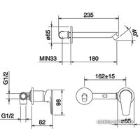 Смеситель La Torre Metro 32200