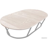 Стол M-Group Мамасан овальный 19050300 (серый без ротанга)