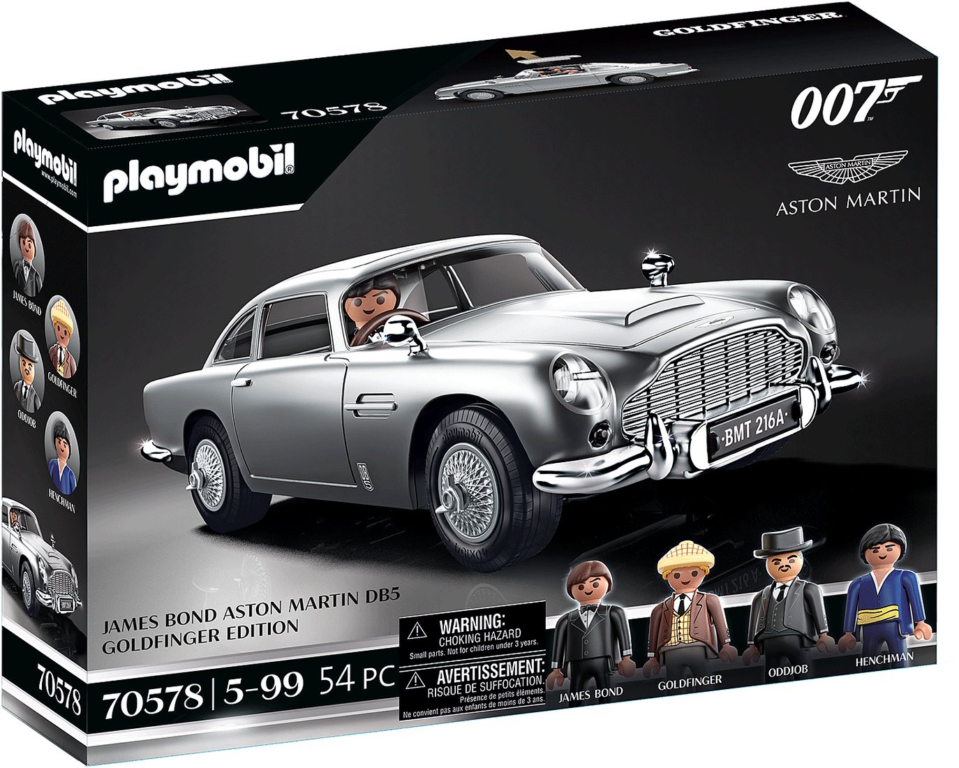 

Конструктор Playmobil PM70578 Джеймс Бонд Aston Martin DB5 - Goldfinger Edition