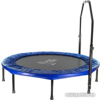 Батут Atlas Sport для фитнеса 122 см (синий, с ручкой)