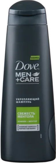 

Шампунь Dove Men+Care 2 в 1 свежесть ментола 380 мл