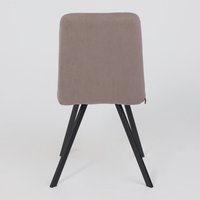 Стул Мамадома Rommy (b05 Latte Lux/черный)