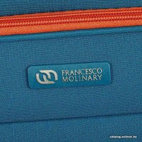 Чемодан-спиннер Francesco Molinary 270-29111/3-24 (бирюзовый)