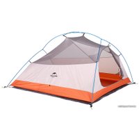 Треккинговая палатка Naturehike Cloud UP Ultralight 3 NH18T030-T (210T, оранжевый)