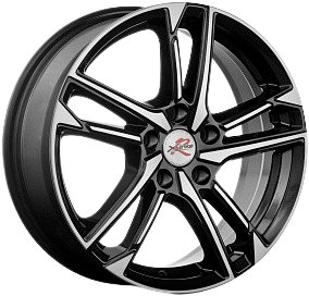 

Литые диски X'trike R197 17x6.5" 5x108мм DIA 65.1мм ET 40мм BK/FP