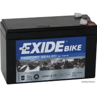 Мотоциклетный аккумулятор Exide AGM12-7F (7 А·ч)