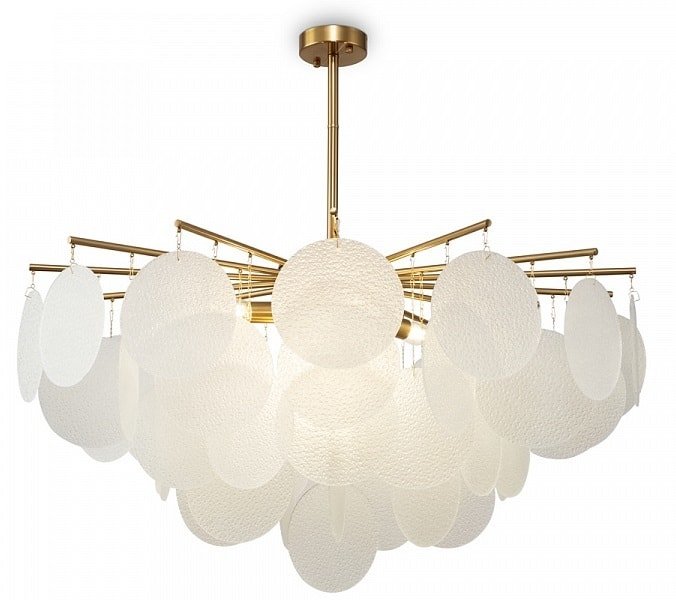 

Люстра средней высоты Freya Porto FR5104PL-08BS