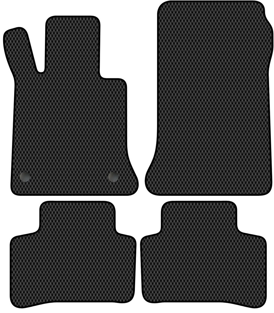 

Комплект ковриков для авто Alicosta Mercedes-Benz GLK-Class (suv / X204) 2008 - 2015 (черный, ромб)