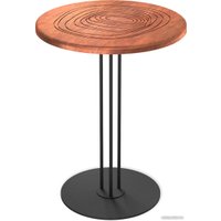 Журнальный столик Sheffilton SHT-CT44-3/H43 (кариф/черный муар)