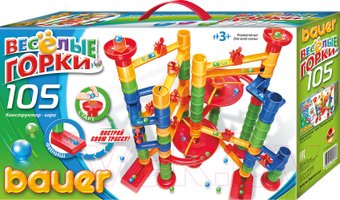 Конструктор Bauer Веселые горки 274 (105эл)