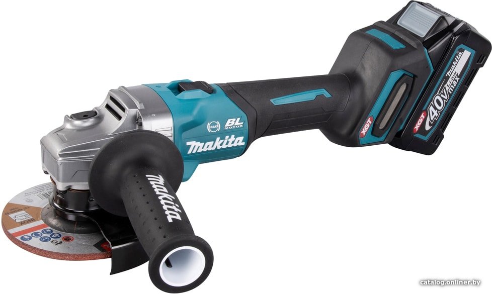 Угловая шлифмашина Makita GA005GM201 (с 2-мя АКБ)