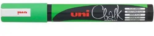 

Маркер меловой UNI Mitsubishi Pencil Chalk 1.8-2.5мм PWE-5M F.GREEN (флуоресцентный зеленый)