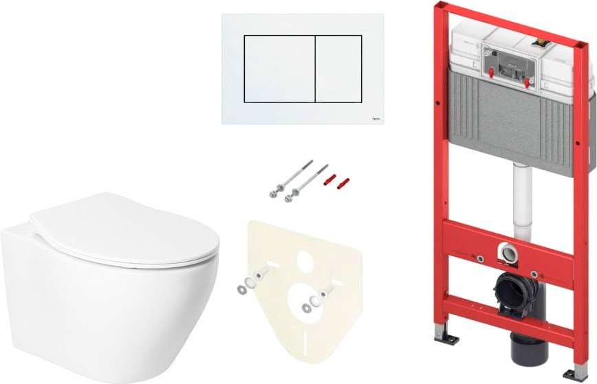 Унитаз подвесной Saniteco KW-99046 + TECE Kit 9400413