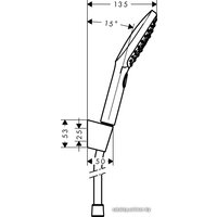 Душевой гарнитур  Hansgrohe Raindance Select E 120 [26720000]