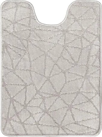 Коврик для туалета Shahintex РР 60x50 001 (перламутровый 51 S)